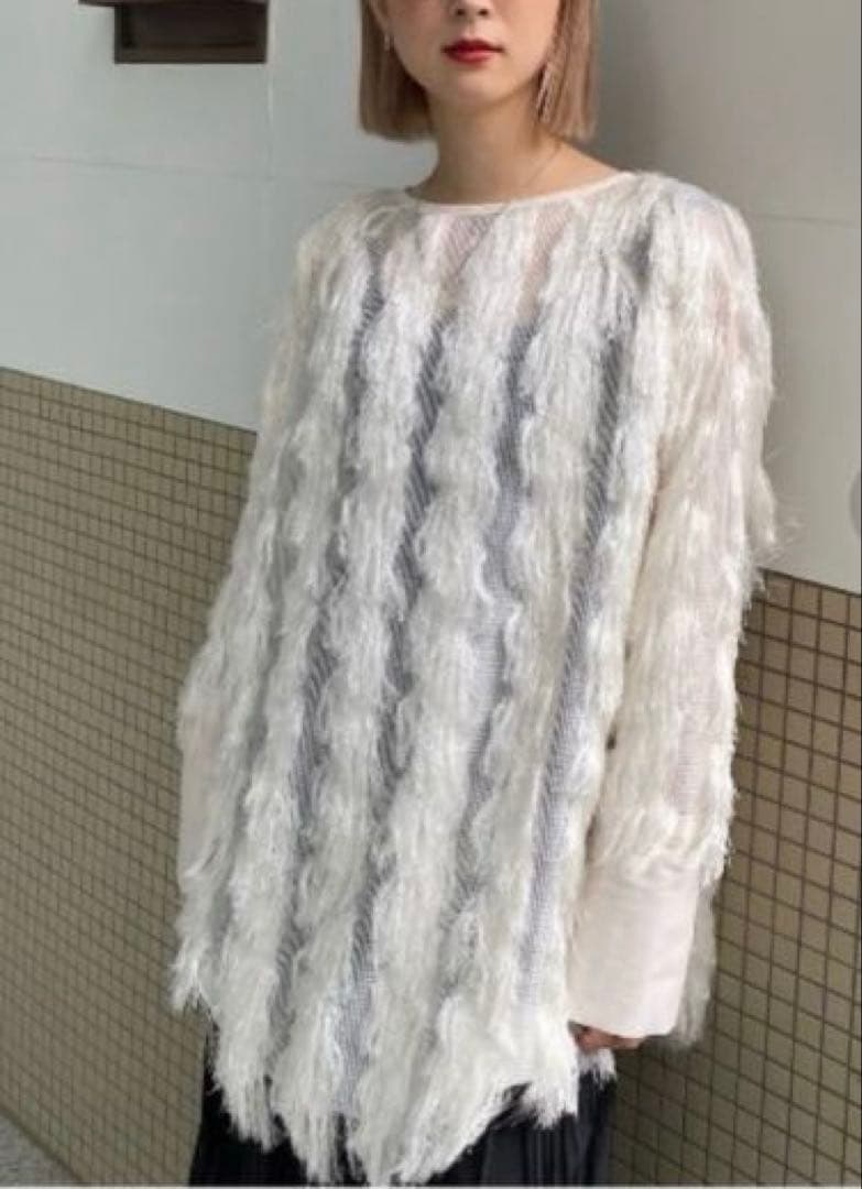 AMERI美品 FULL FRINGE OVER TOP