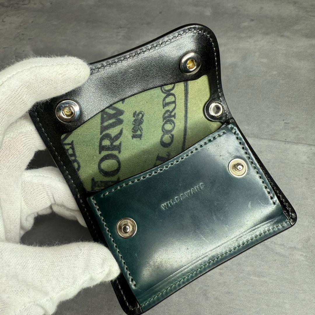 【入手困難】WILDSWANS タング シェルコードバン スタンプ ホーウィン