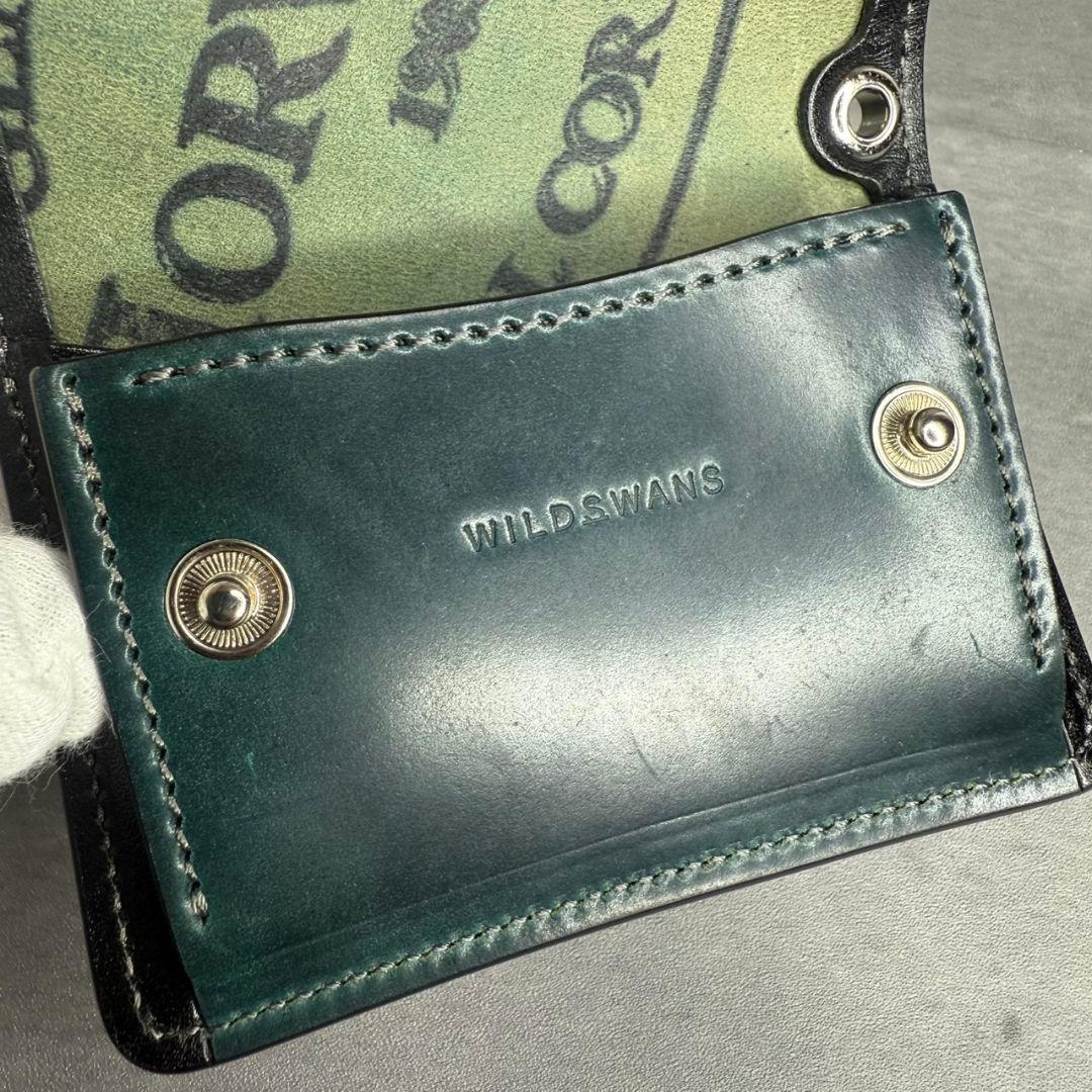 【入手困難】WILDSWANS タング シェルコードバン スタンプ ホーウィン