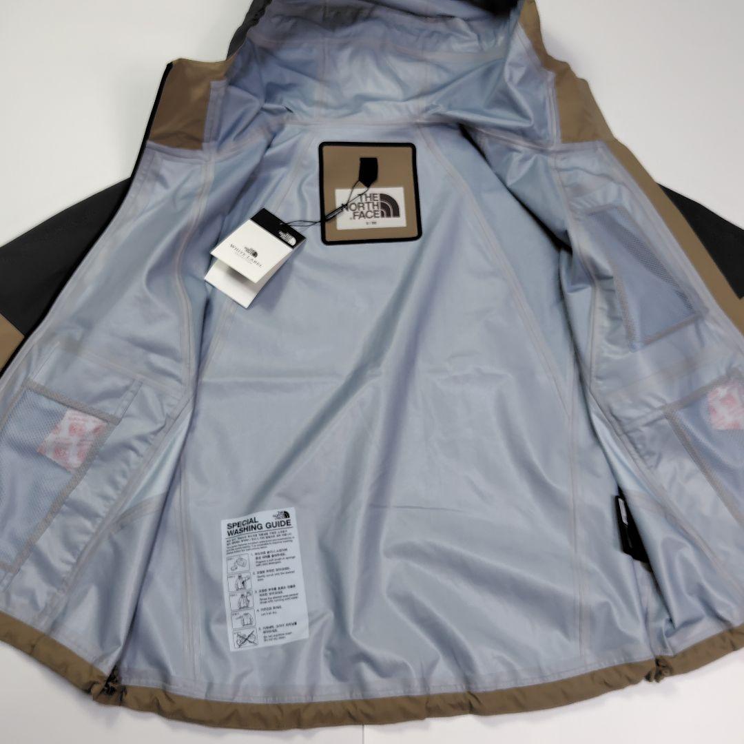 新品 ノースフェイス マウンテンパーカー 90 S ブラウン ドライヴェント