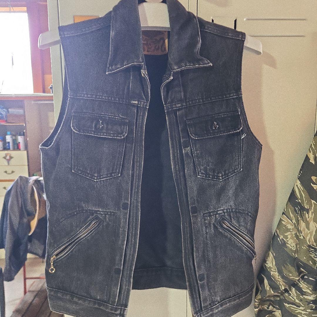 vise redtail デニムベスト Mサイズ