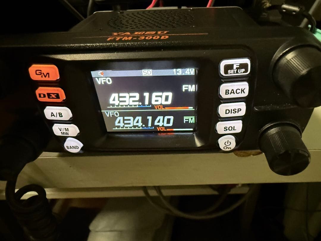 YAESU FTM-300DS デュアルバンドトランシーバー　20Ｗ機　 美品