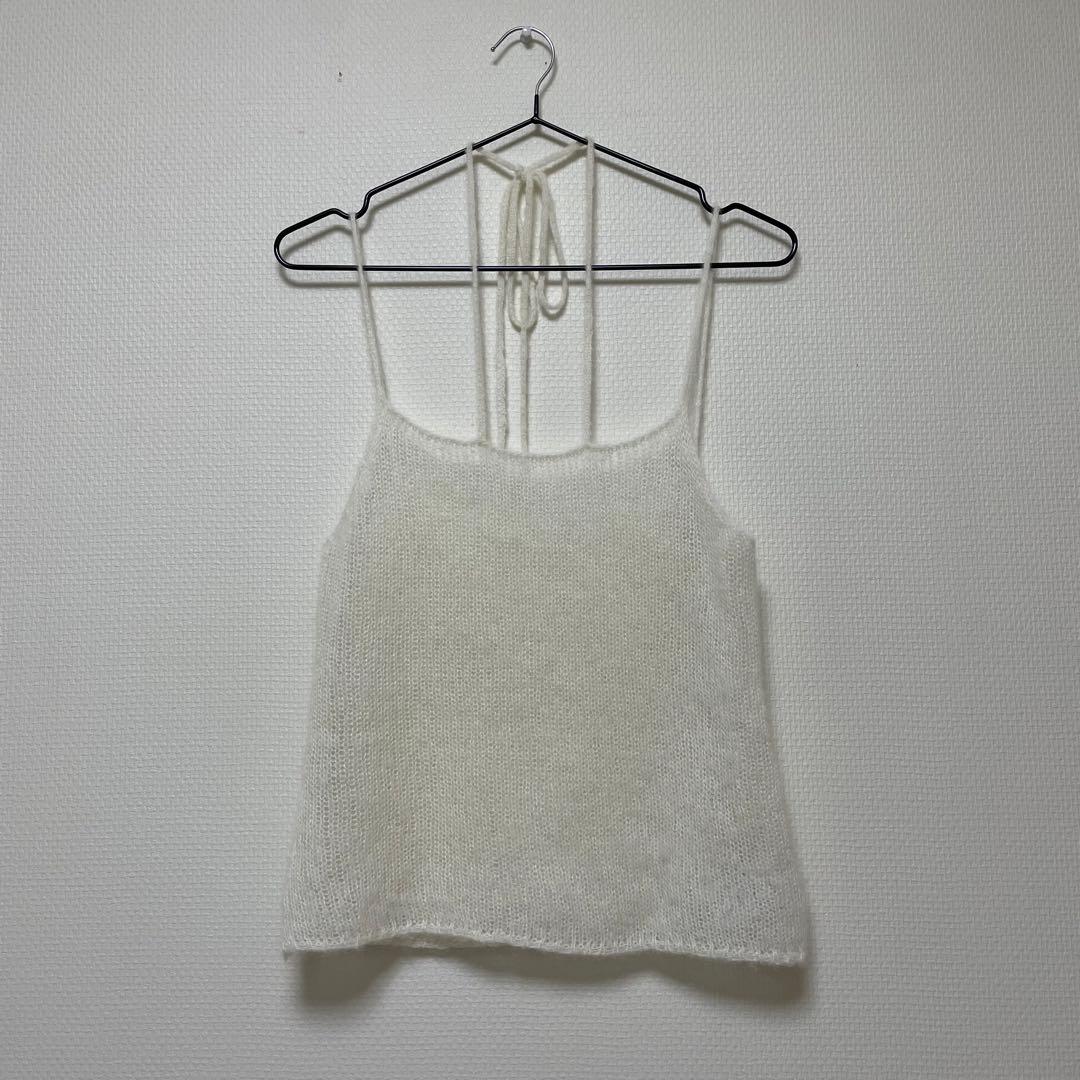 plage SHEER ALPACA キャミソール