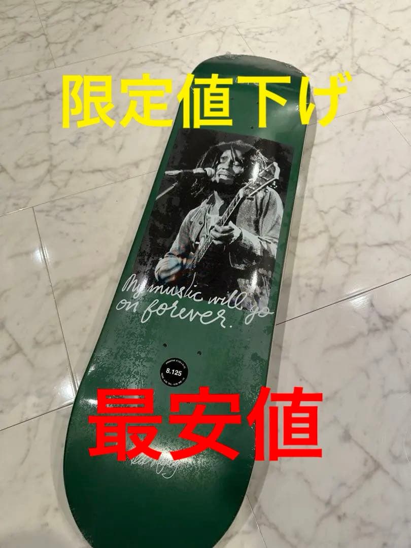 ボブ・マーリー スケートボードデッキ 8.125インチ