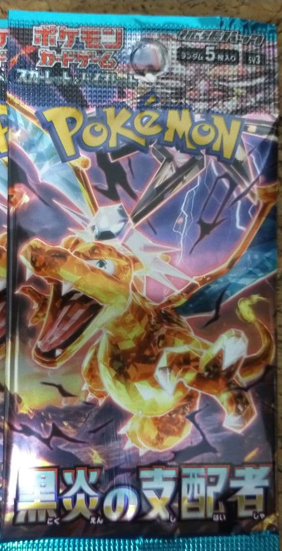 黒炎の支配者ポケモンカードゲーム新品未開封19枚セット