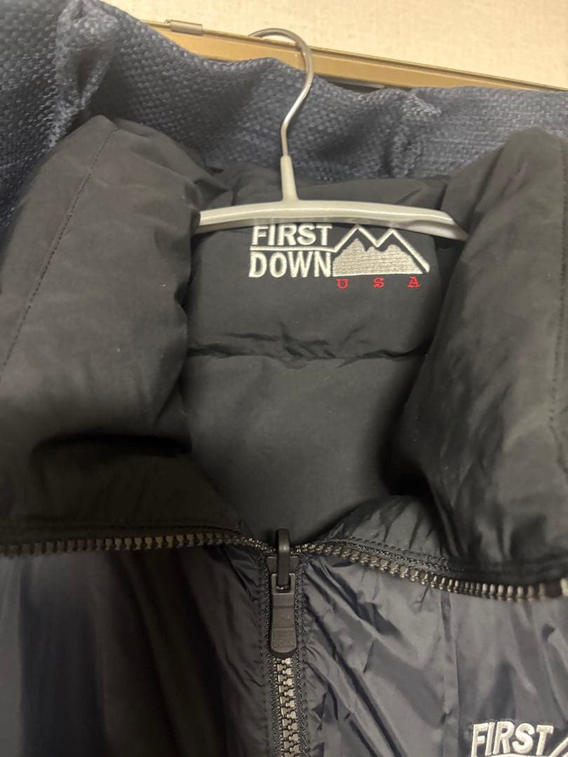 激レアサイズ FIRST DOWN ダウンジャケット リバーシブル ペイズリー