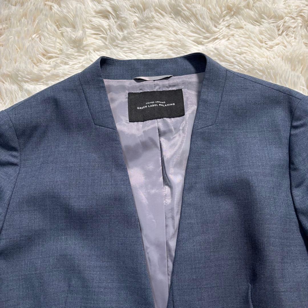 マミー♡様グリーンレーベルリラクシング パンツスーツ ストレッチ 洗える 38