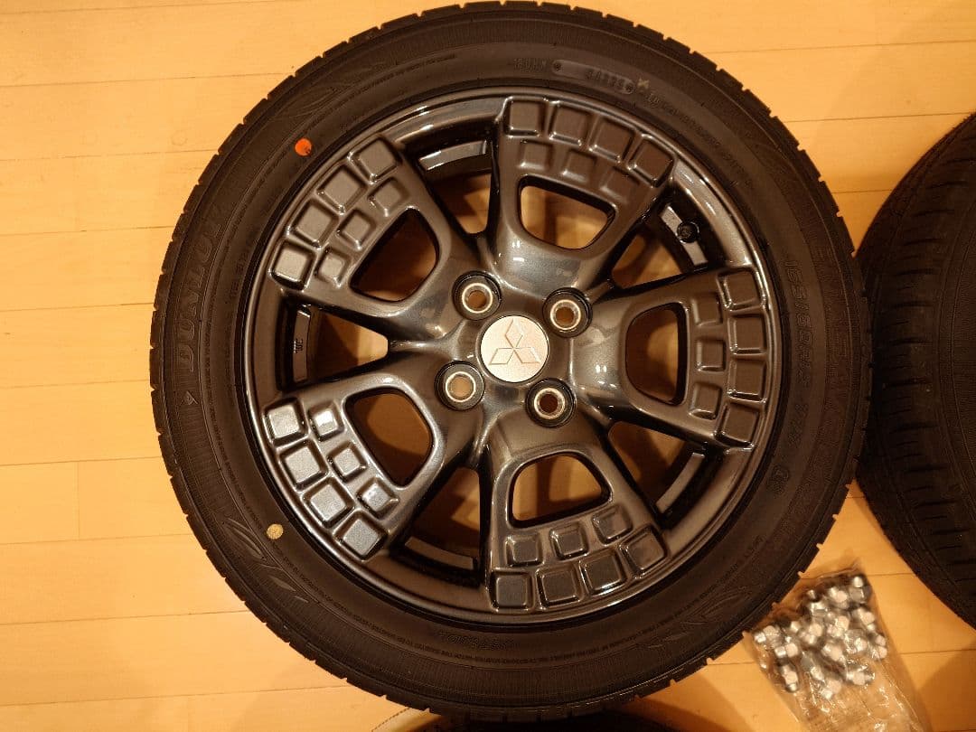 新型デリカミニ 純正15インチホイール&タイヤ4本セット