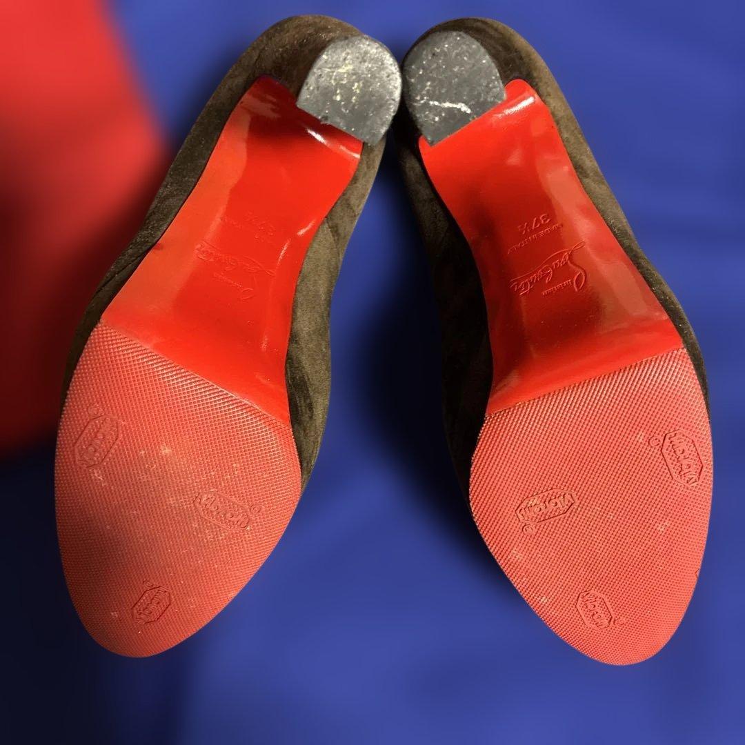 Christian Louboutin ハイヒールパンプス ブラウン