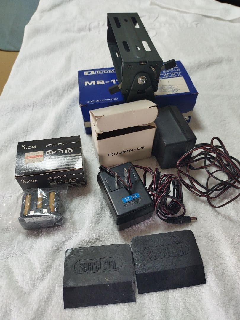 ICOM 純正アクセサリー MB-17A BP-110 BC-74 IB-84