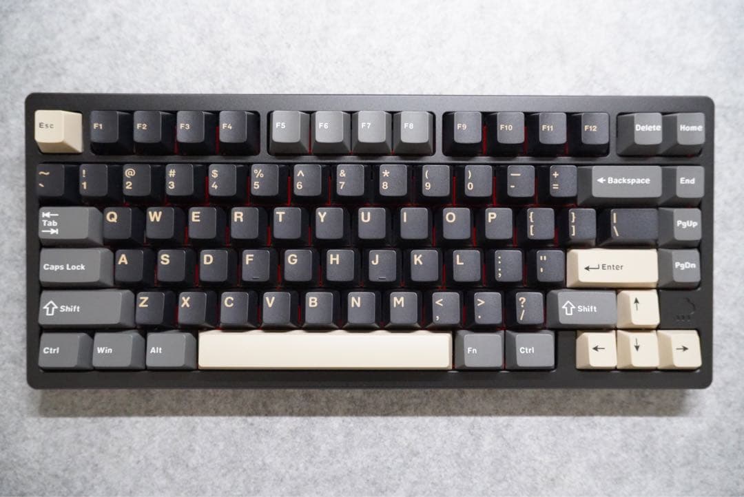 【中古美品】WOBKEY Rainy75 Pro ブラック