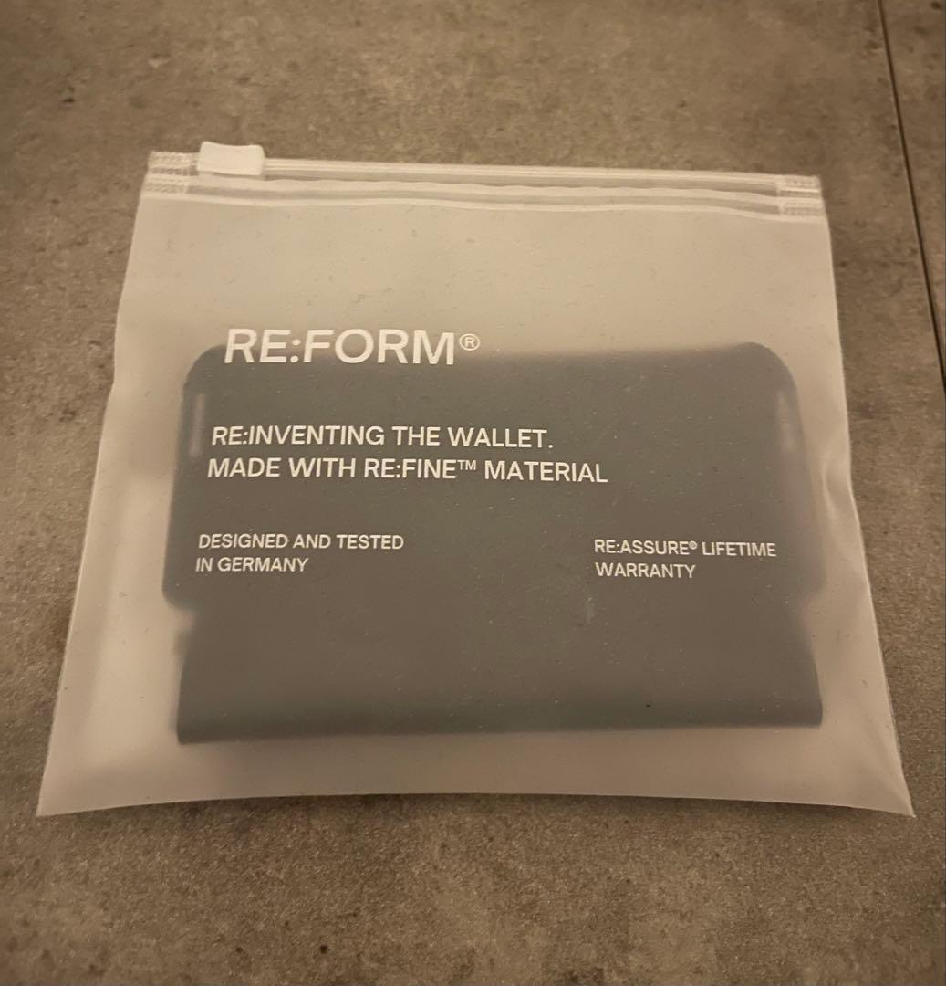 RE:FORM ブラック ケース【値下げ交渉可能】