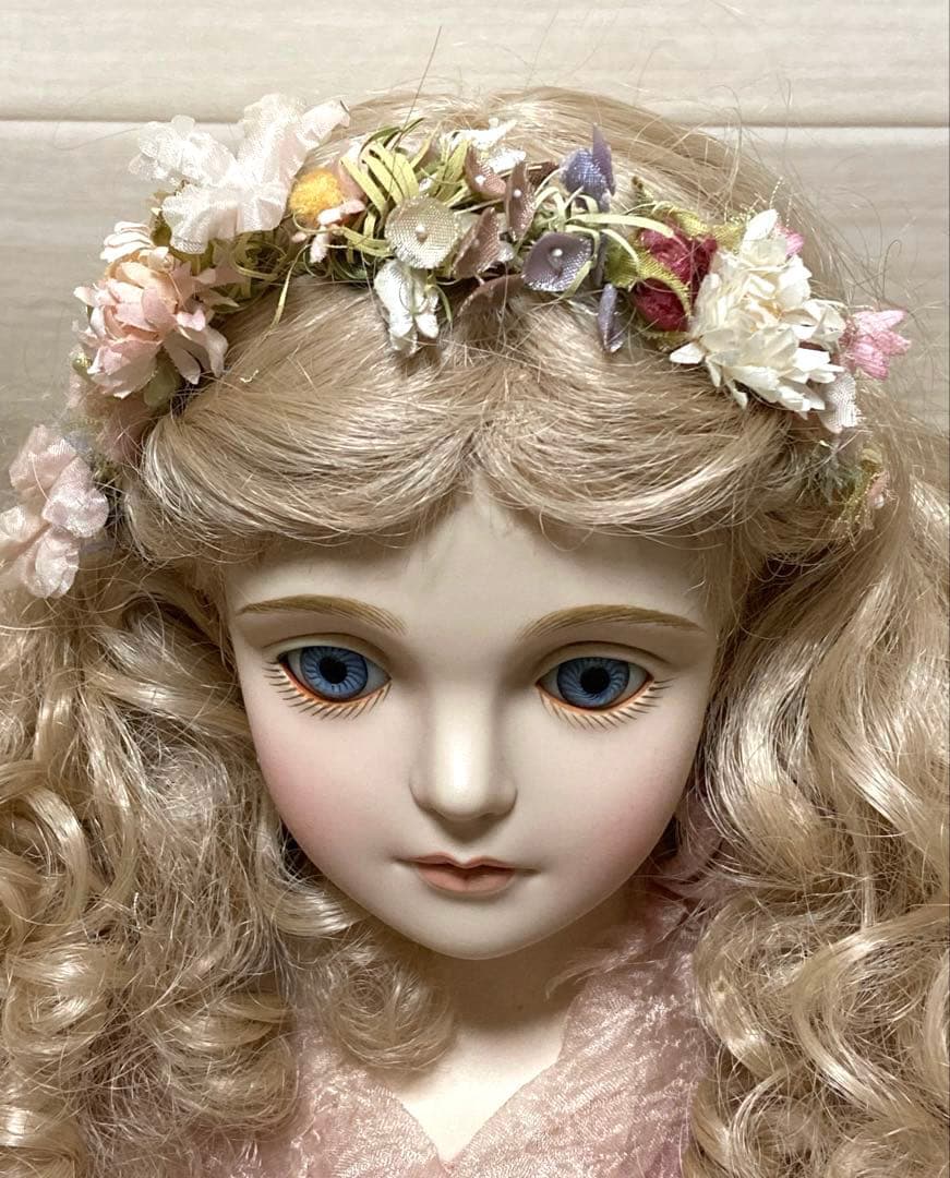 若月まり子 大型ビスクドール 人形作家 65㎝