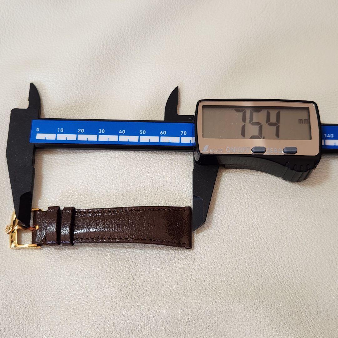 専用N㊹ロレックス純正　20～16mm YGF尾錠付きベルト 革バンド