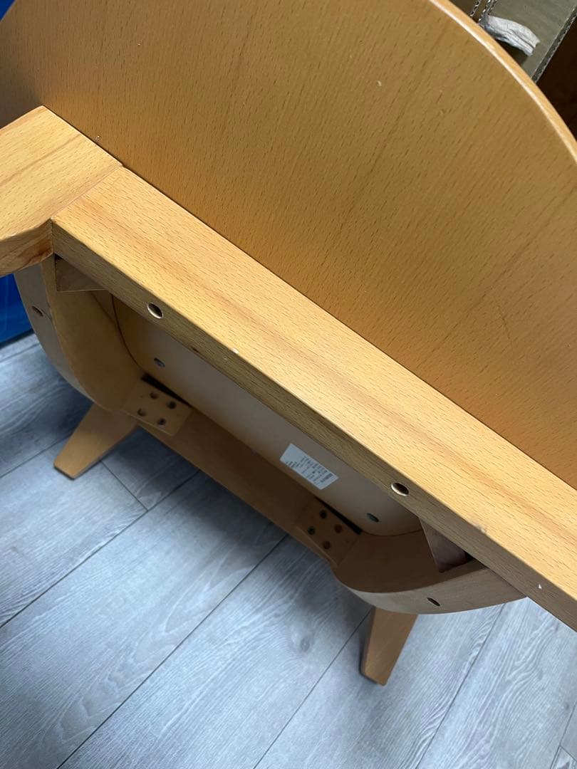 限定値下！　abodeナチュラルウッド ローチェア 北欧風 デザイナーズ