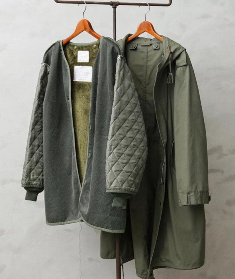 【Alex23】5409M HOUSTON米軍 M-51パーカモッズコート