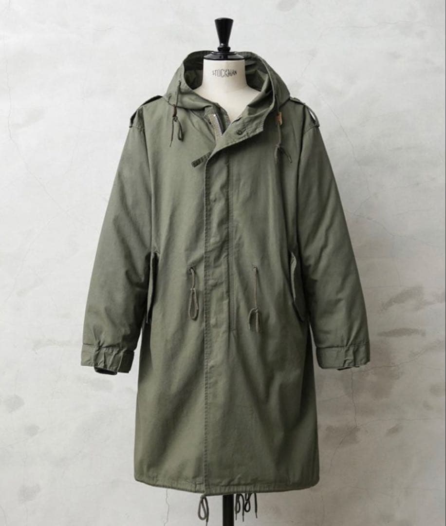 【Alex23】5409M HOUSTON米軍 M-51パーカモッズコート