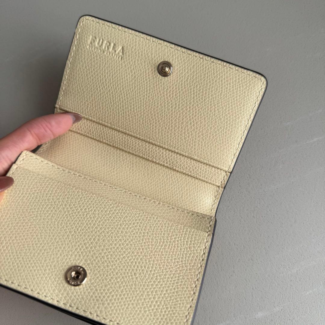 【未使用】FURLA 2021限定 名刺入れ カードケース 鳥 ピンク イエロー