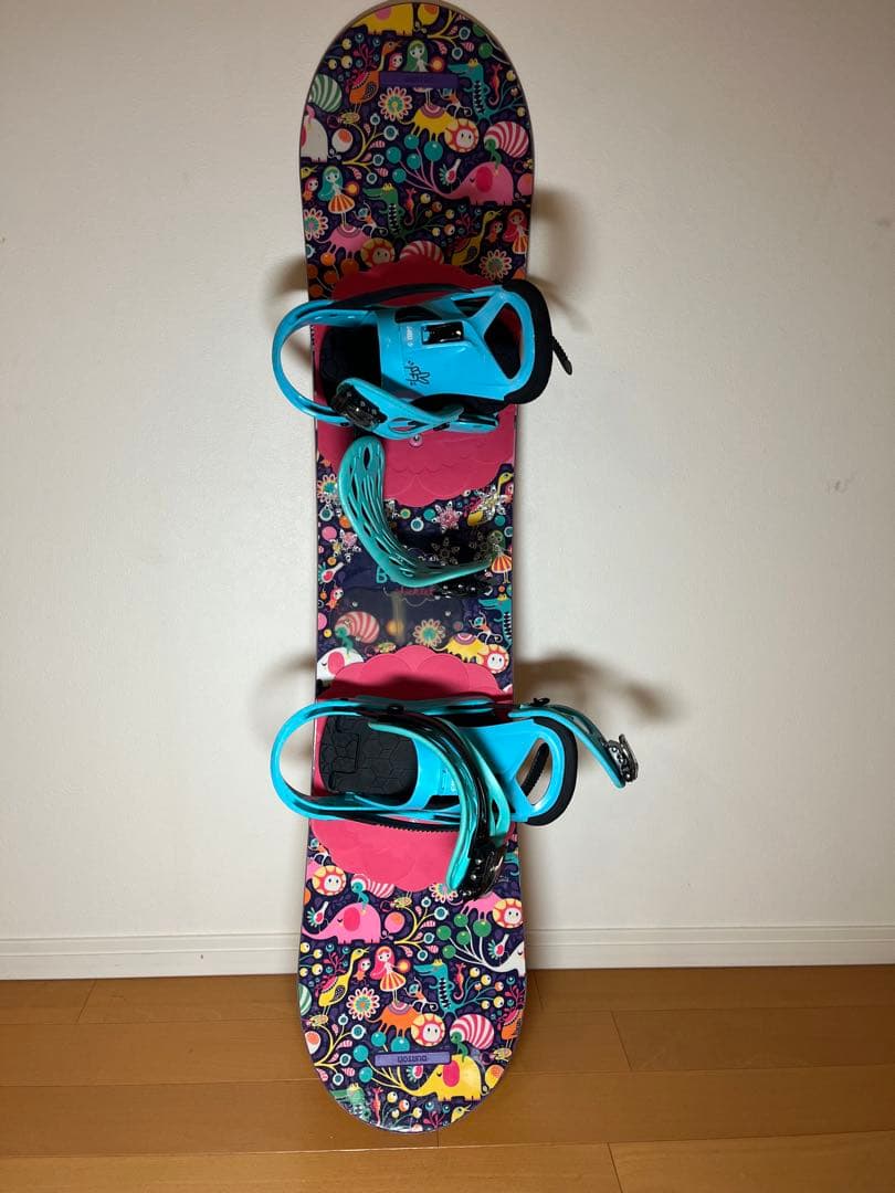 Burton 120 キッズ　チクレット　スノーボード ビンディング付き