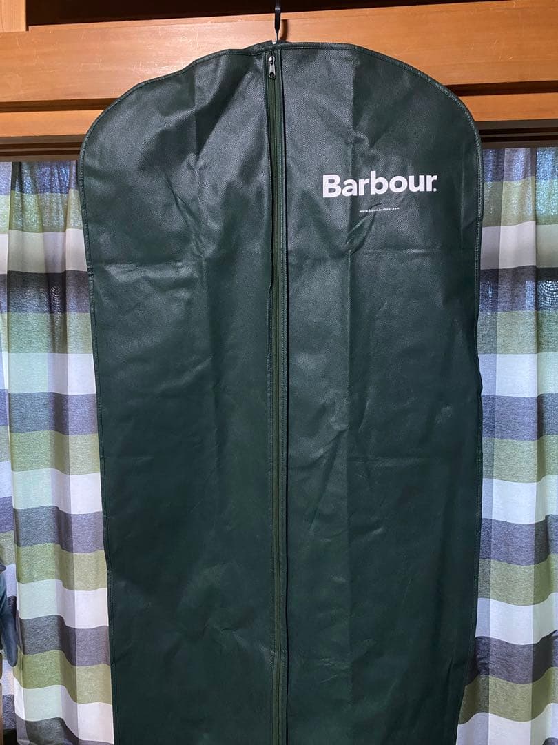 【美品】Barbour バブアー　ビューフォート　バッジ、ガーメントケース付き