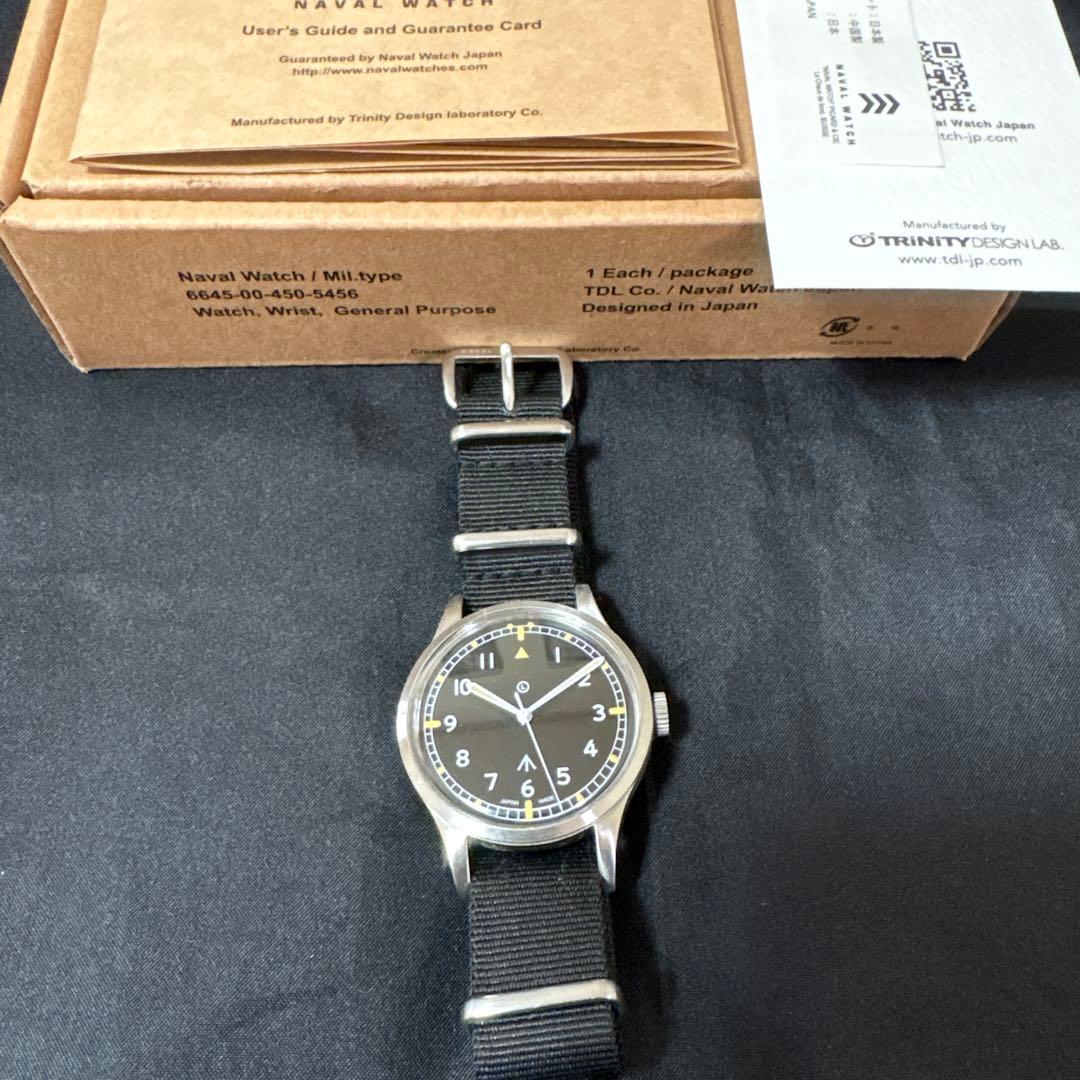 Naval Watch Mil.06 ナバルウォッチ 自動巻 ミリタリー W10