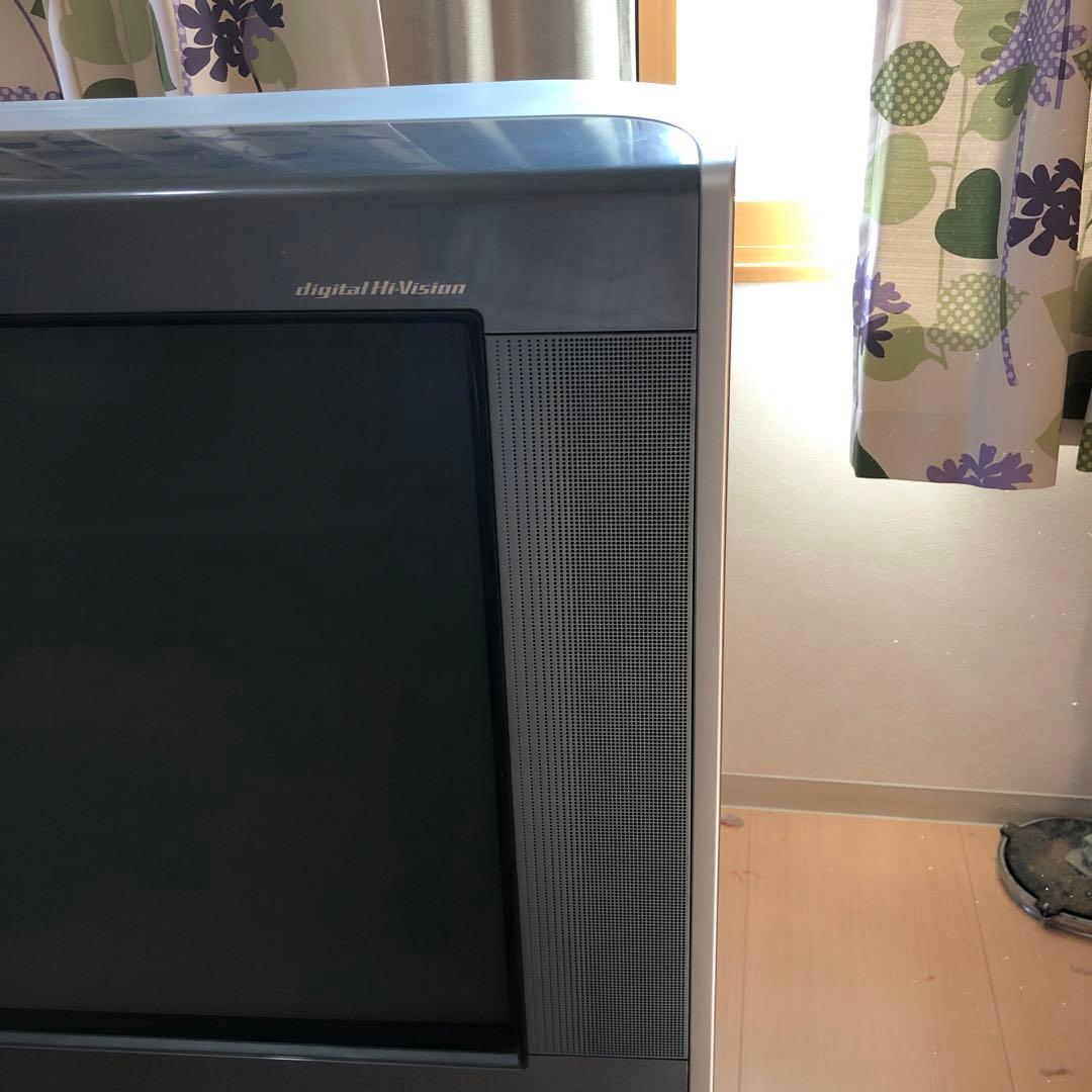 SONY ブラウン管テレビ Wega シルバー〔純正のスタンド付き）業者発送