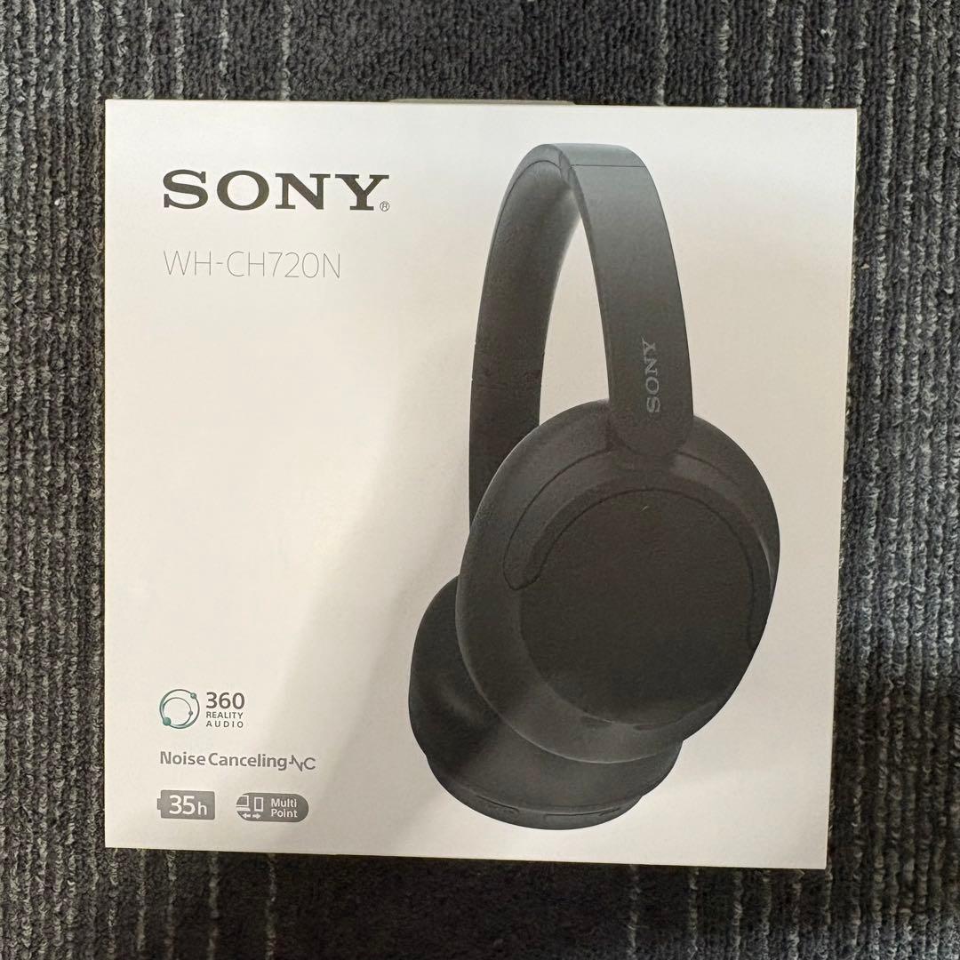 SONY ヘッドホン WH-CH720N ブラック