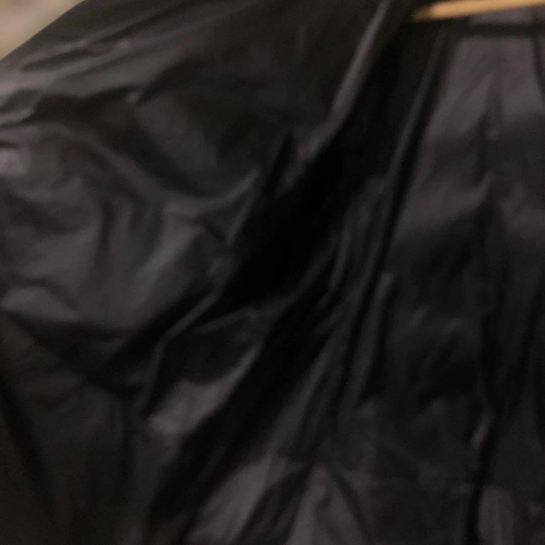 美品✨ドゥクラッセダウンジャケット艶AirダウンスタンドカラーコートXL大きめ黒