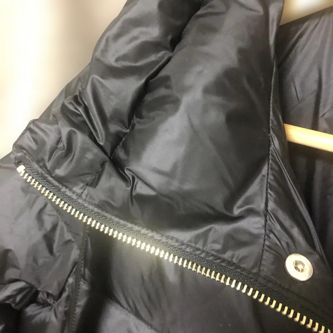 美品✨ドゥクラッセダウンジャケット艶AirダウンスタンドカラーコートXL大きめ黒