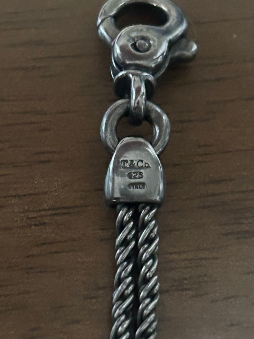 ティファニー ツイストロープ ブレスレット