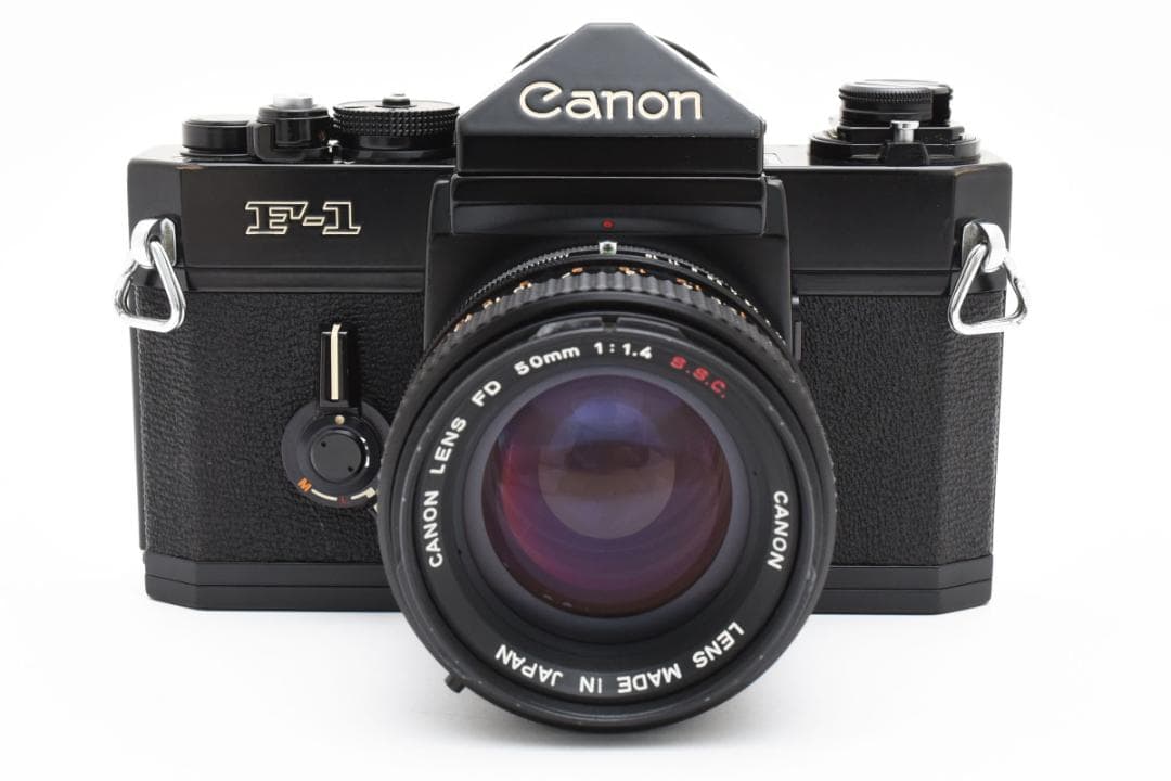 ■ 美品 ■ キャノン　Canon F-1 + 50mm F1.4 s.s.c.