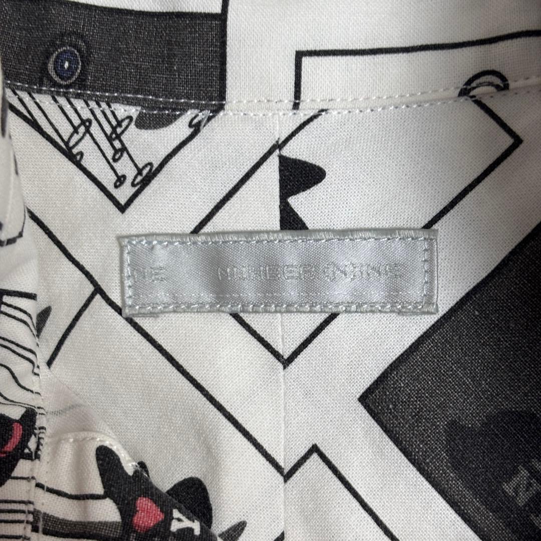 ✮M　長袖シャツ　ナンバーナイン　宮下期　アーカイブ期　アート　世界観　日本製✮