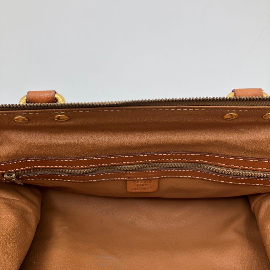 【本日限定】CELINE マカダム がま口 ミニボストンバッグ 2way