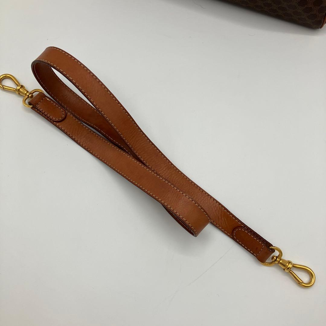 【本日限定】CELINE マカダム がま口 ミニボストンバッグ 2way