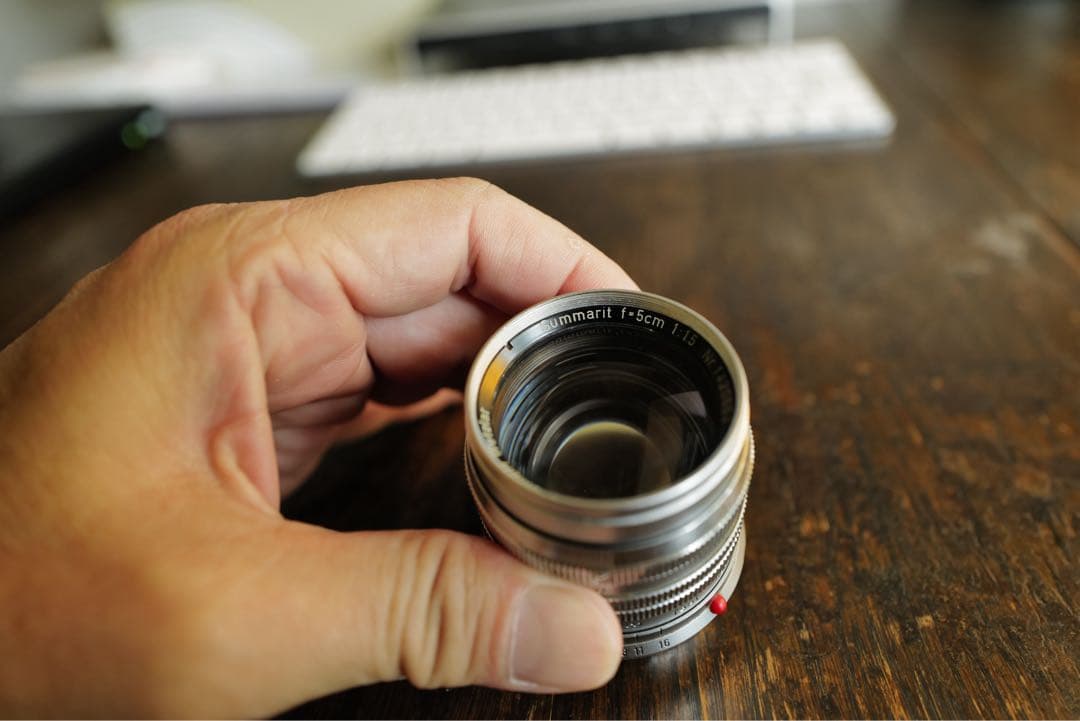 【ジャンク】ライカSummarit 1:1.5/50 単焦点レンズ