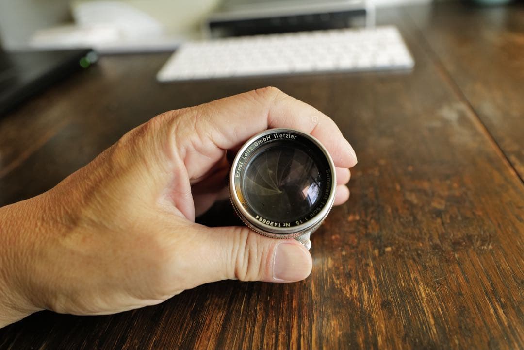 【ジャンク】ライカSummarit 1:1.5/50 単焦点レンズ