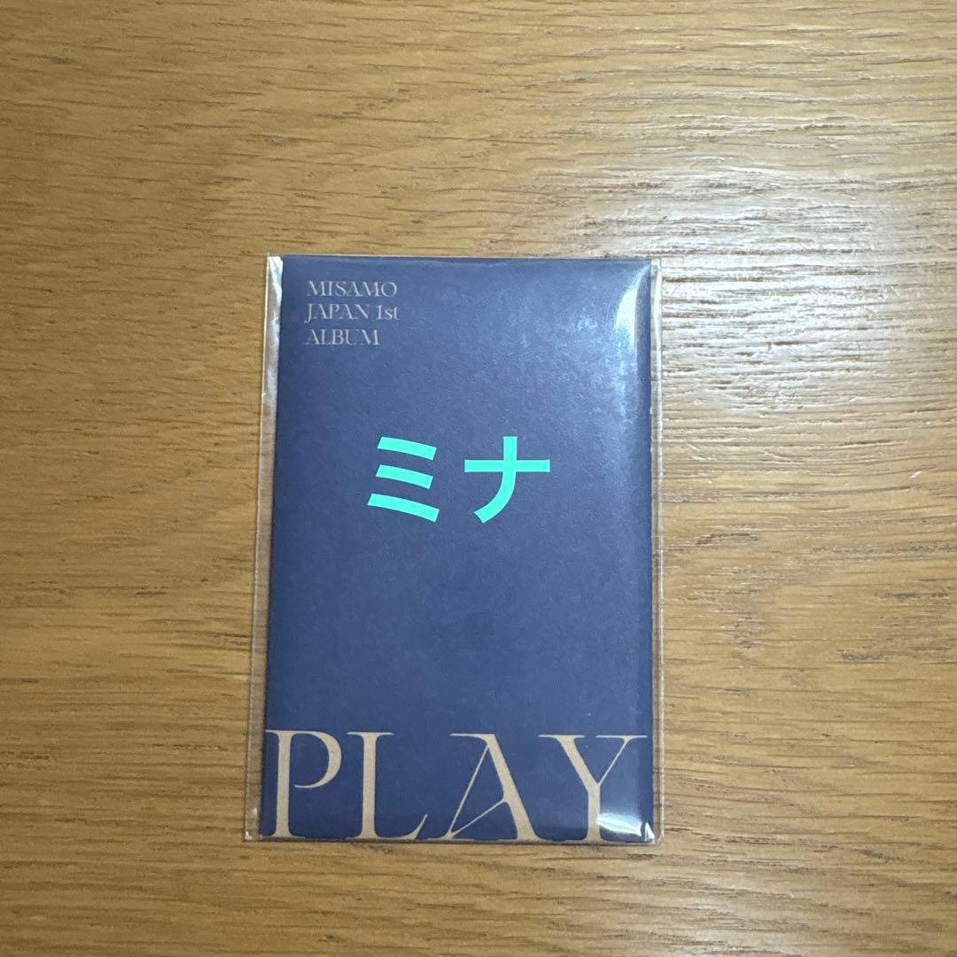 ミナ　リスニングパーティー　トレカ