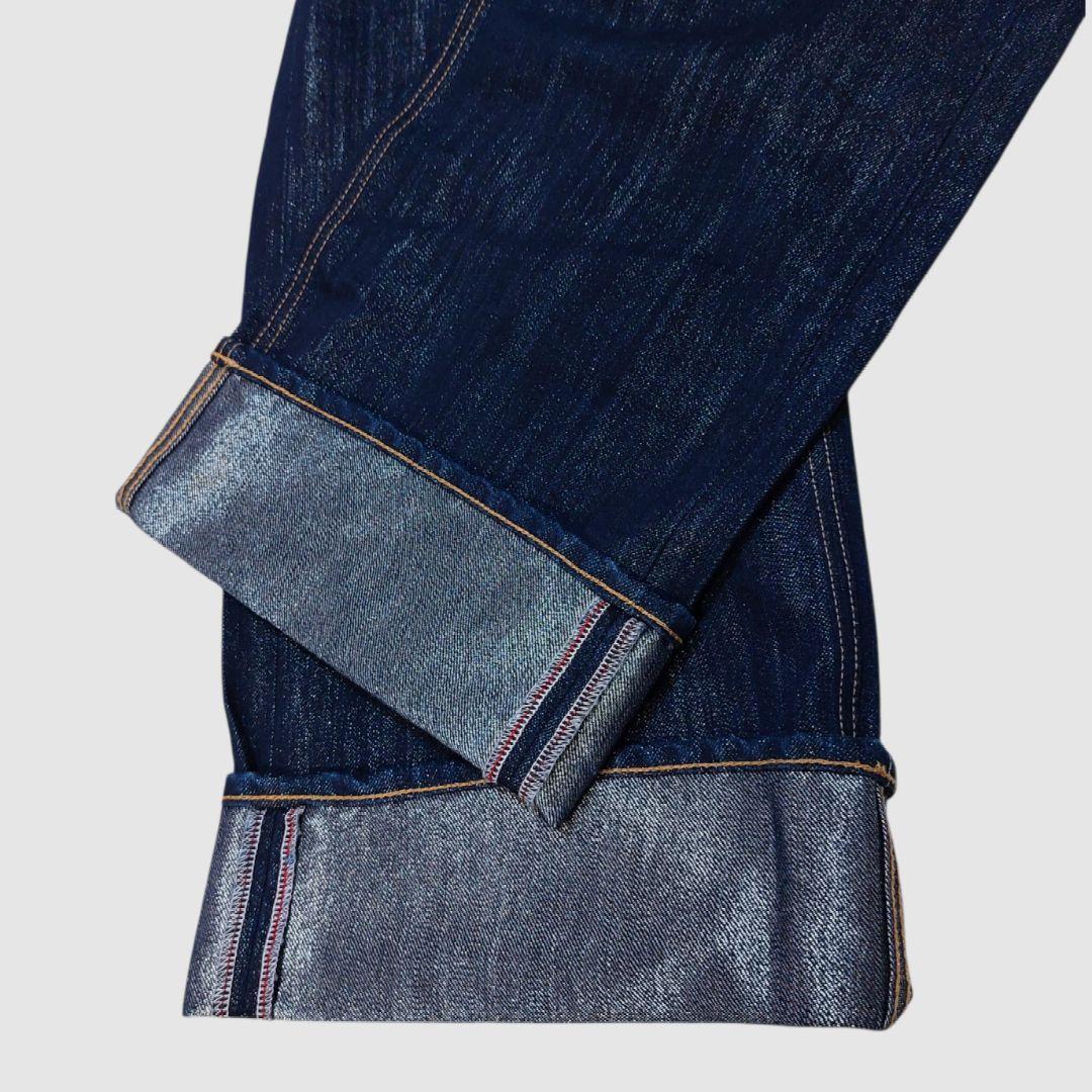 moussy マウジーGLITTER DENIM WIDE STRAIGHT