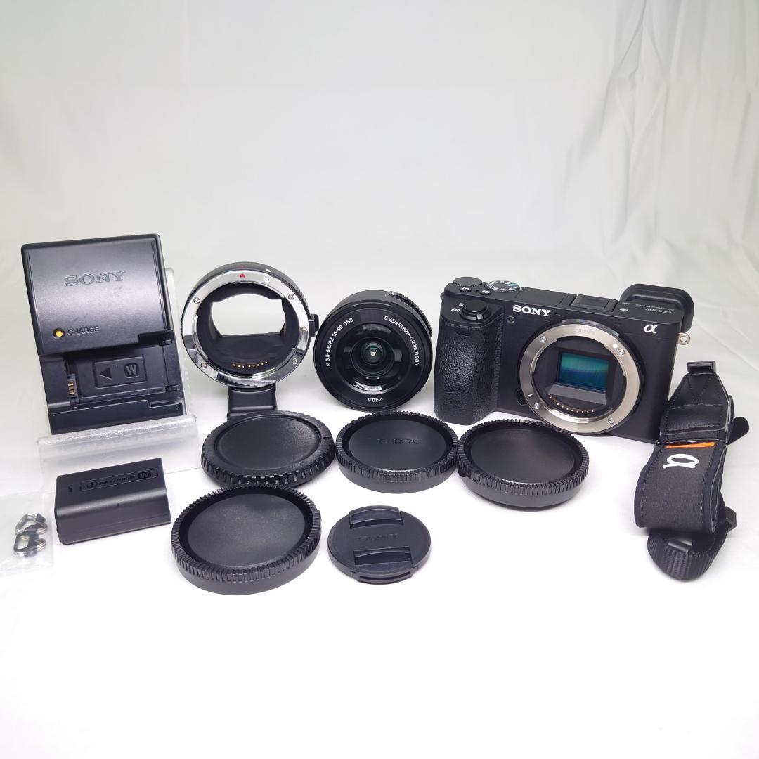 デジタルカメラ Sony @6500 ILCE-6500 SELP1650 a6500