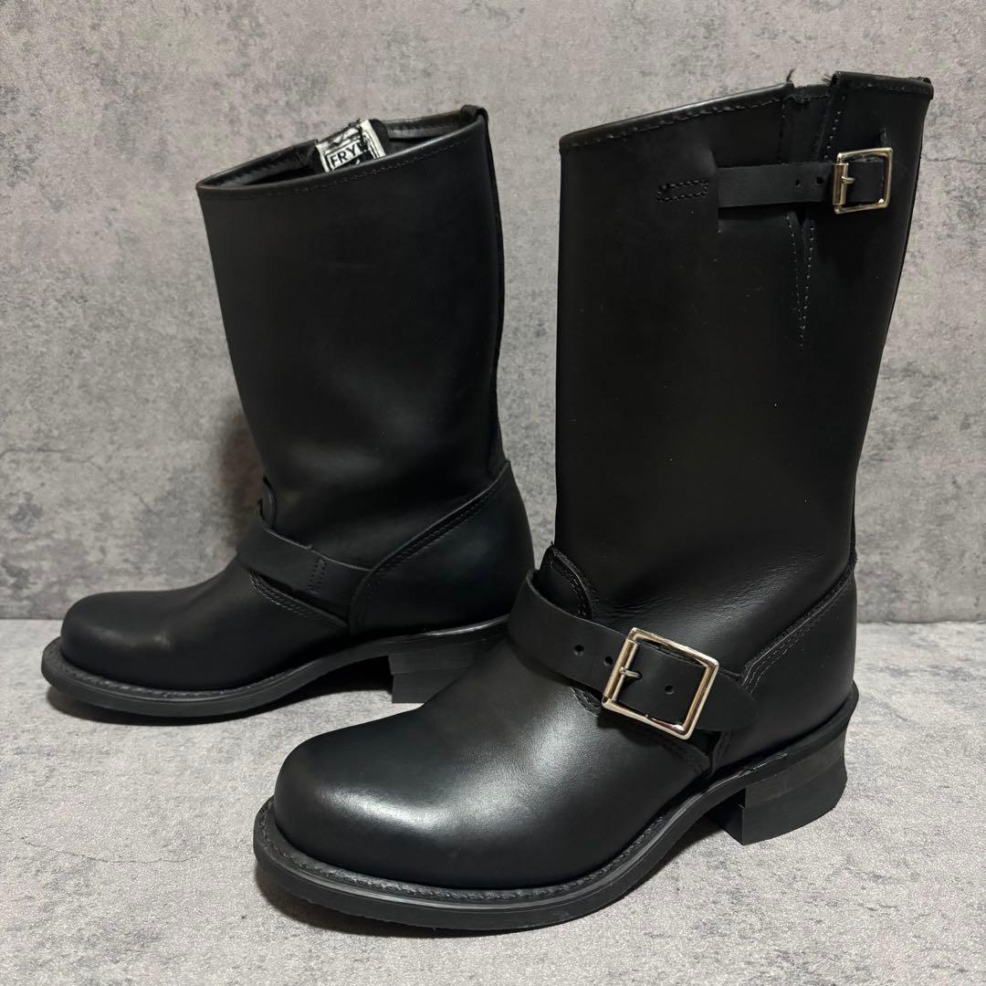 極美品　フライ　FRYE エンジニアブーツ　本革　ブラック　アメリカ製　2109