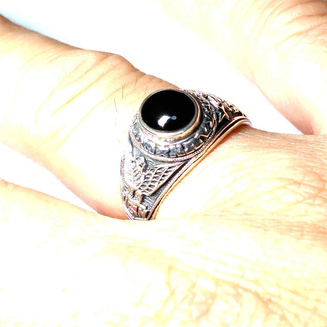 かちょし✨実物✨40s★ヴィンテージ★US NAVY★カレッジリング★23