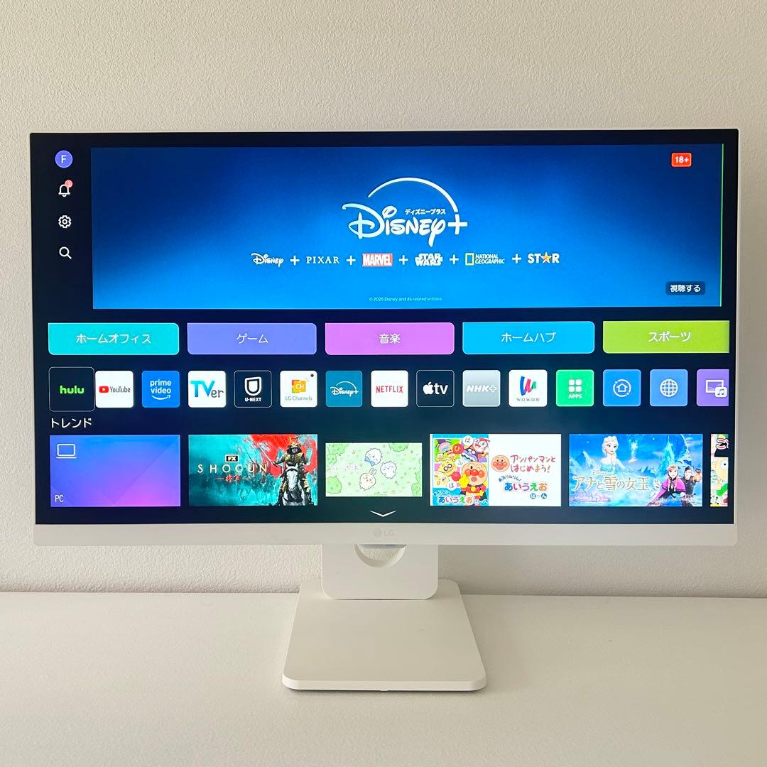 2024年9月購入 LG【25SR50F-W】24.5型