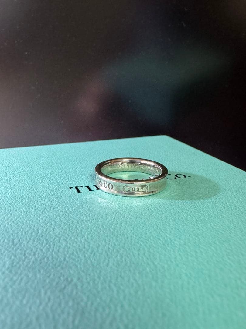 Tiffany & Co. シルバーリング　1837 7号