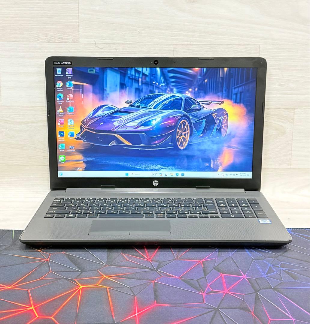 8 世代エイチピーHpノートパソコン/8GB/256GB+500GBフルHD