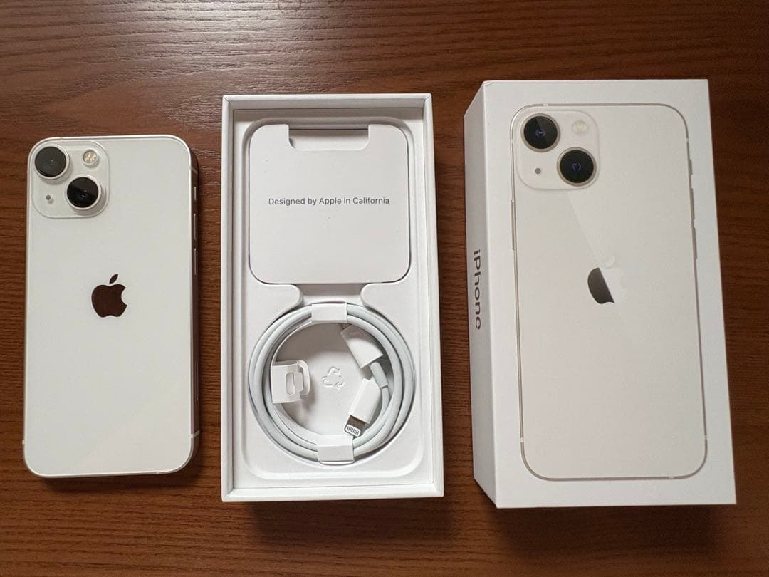 ★ほぼ新品★iPhone 13mini 512スターライト SIMフリー 保証