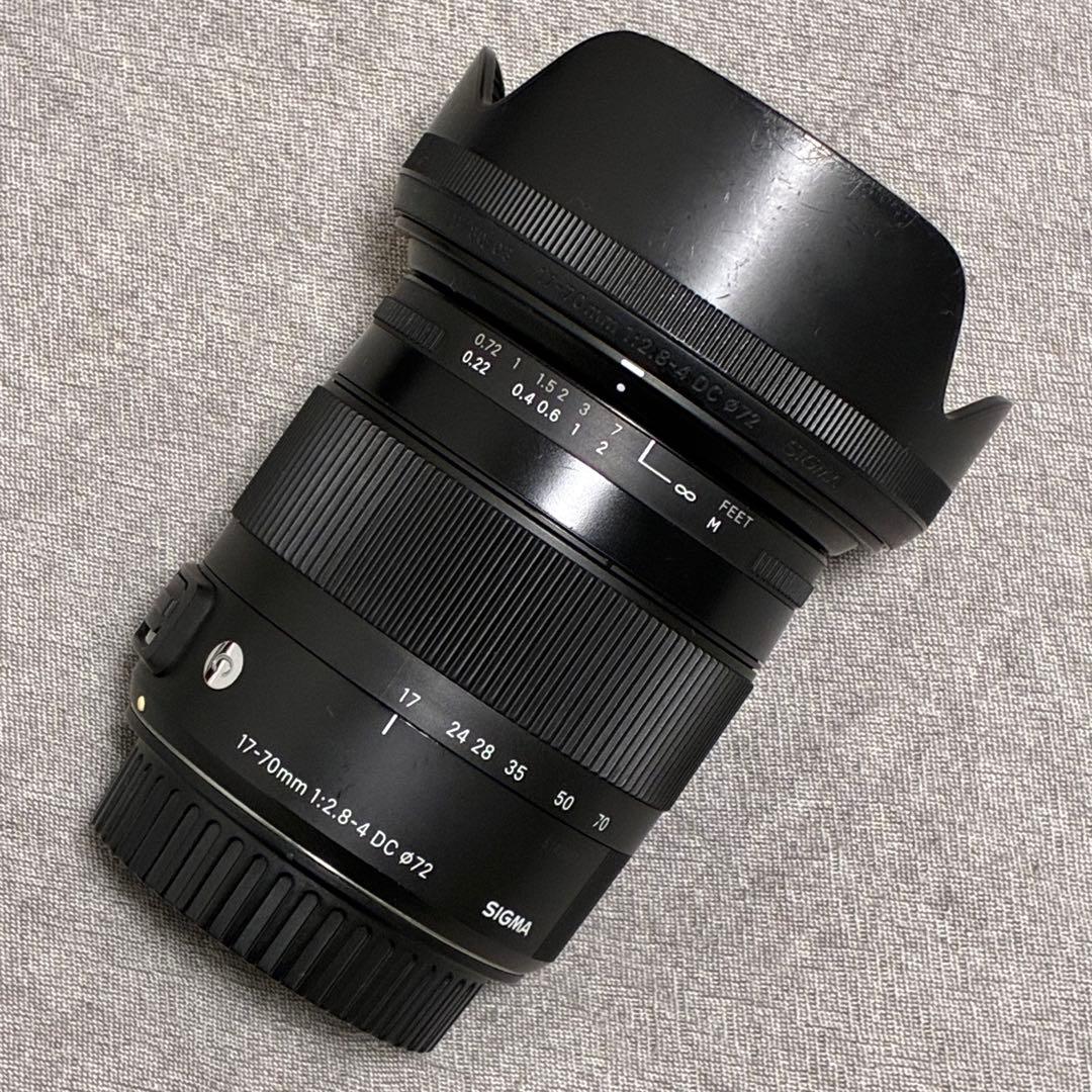⭐️動作品⭐️シグマ SIGMA 17-70mm F/2.8-4 DC canon用