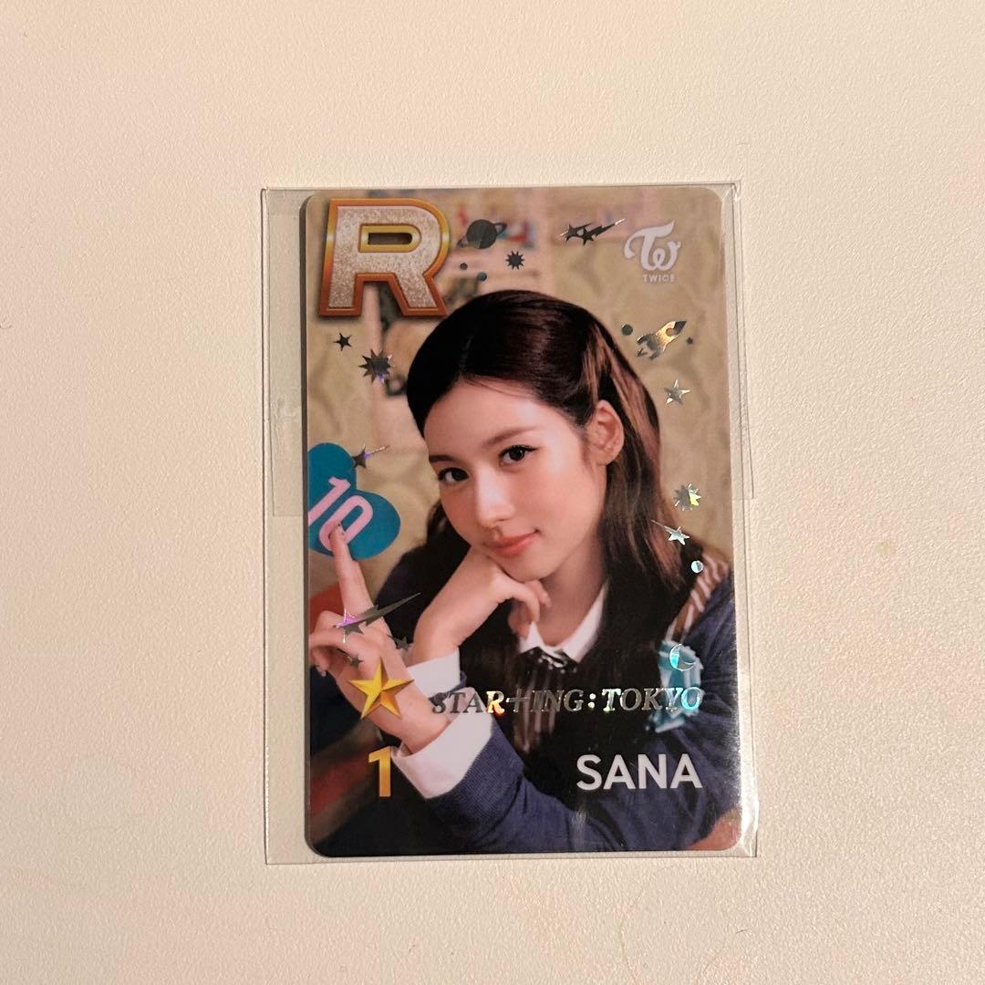 TWICE サナ SSJYP 東京 トレカ リアルカード ハラカド