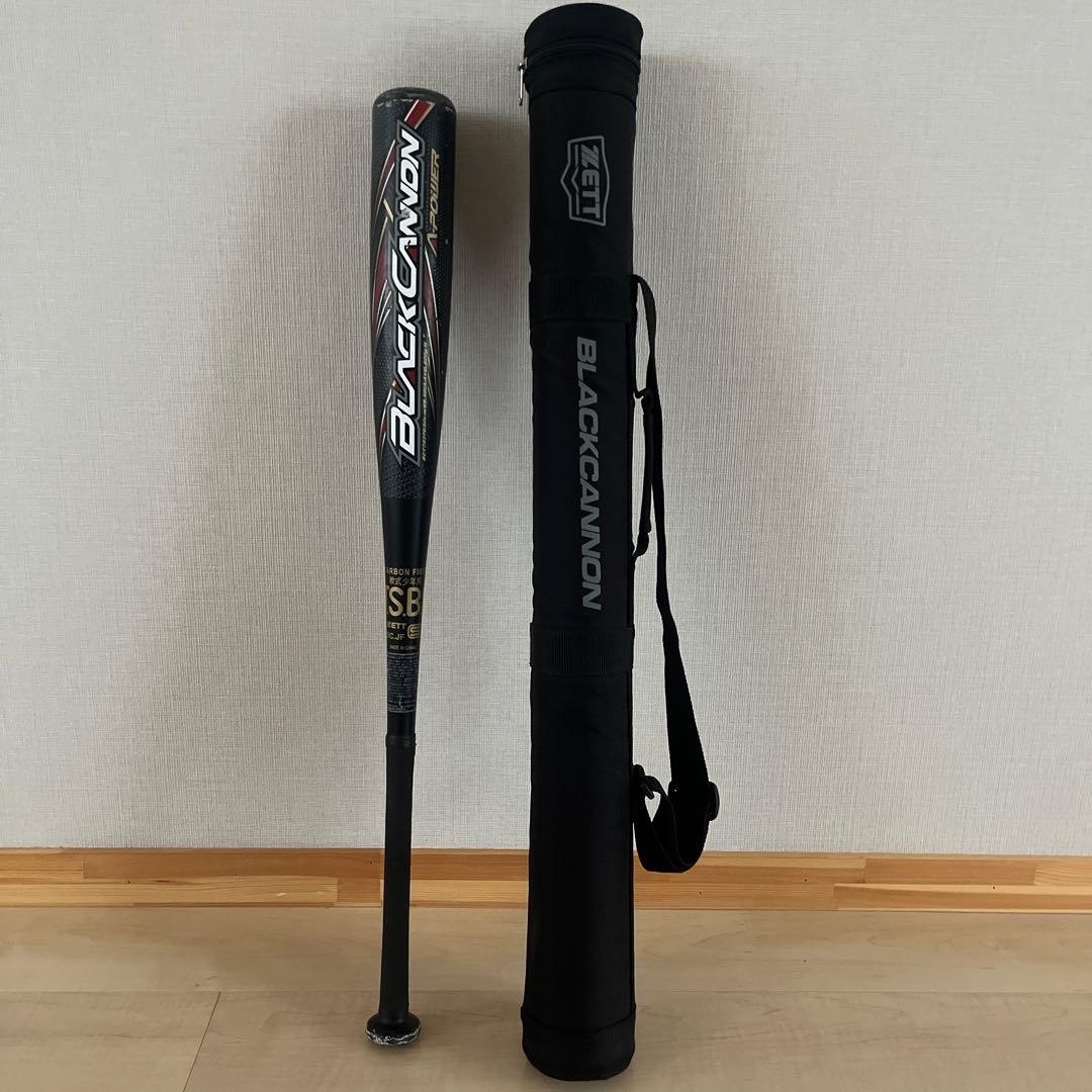 ZETT 野球 少年軟式 ブラックキャノン−Aパワー 80cm 専用ケース