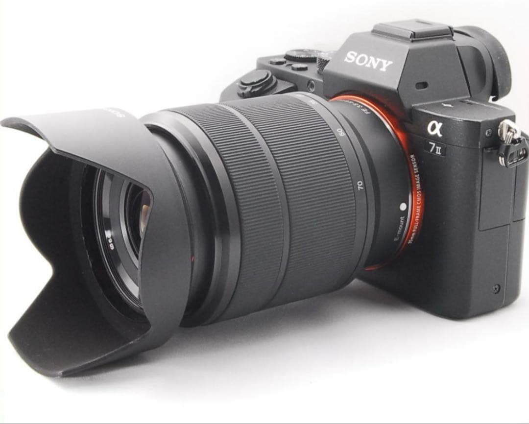 （値下げ可）SONY α7iiミラーレスカメラ FE 28-70mmレンズ