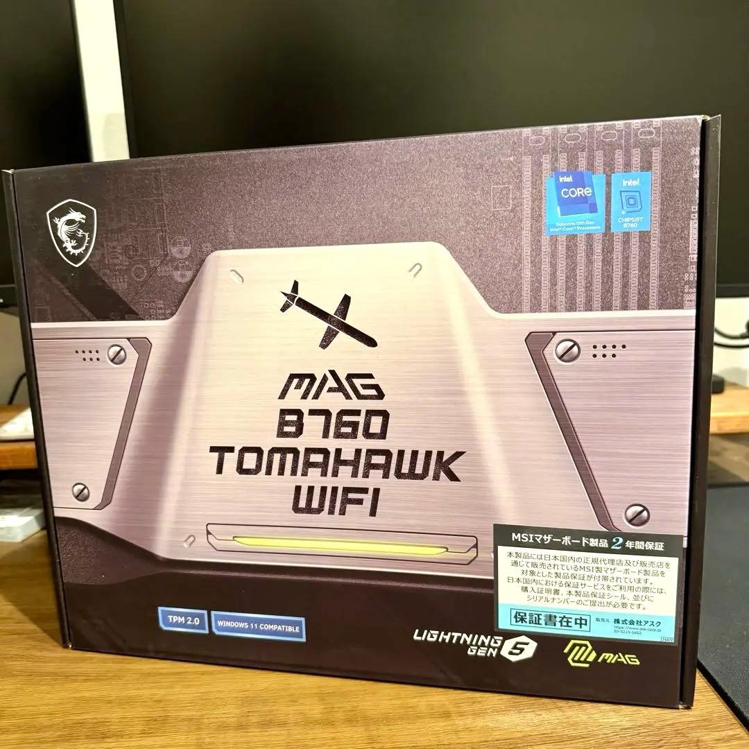 【新品・未開封】MAG B760 TOMAHAWK WIFI マザーボード